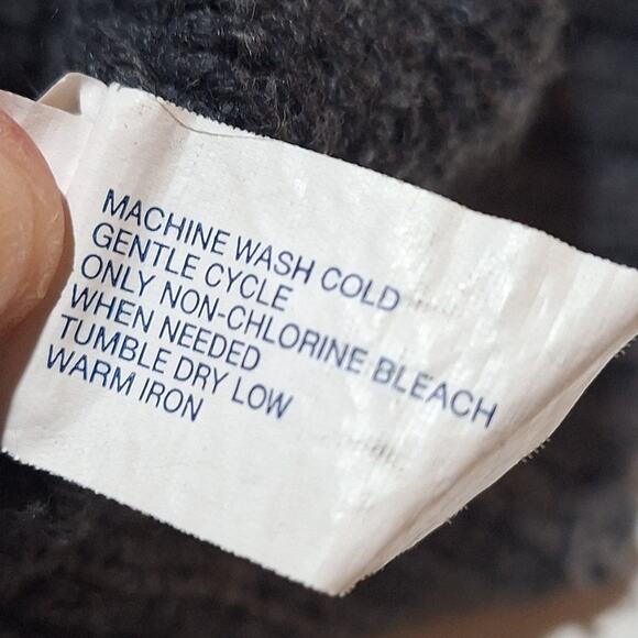 Gap Sweater Women's Large Long Short Sleeve Cardigan Dark Academia Classic Prep - Picture 8 of 8